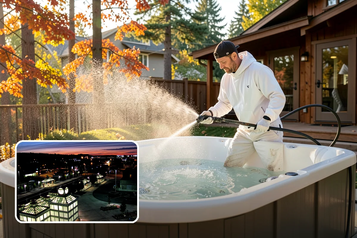 Hardwood Deck Cleaning in Auburn, King County, WA - Restores rich hardwood color and depth