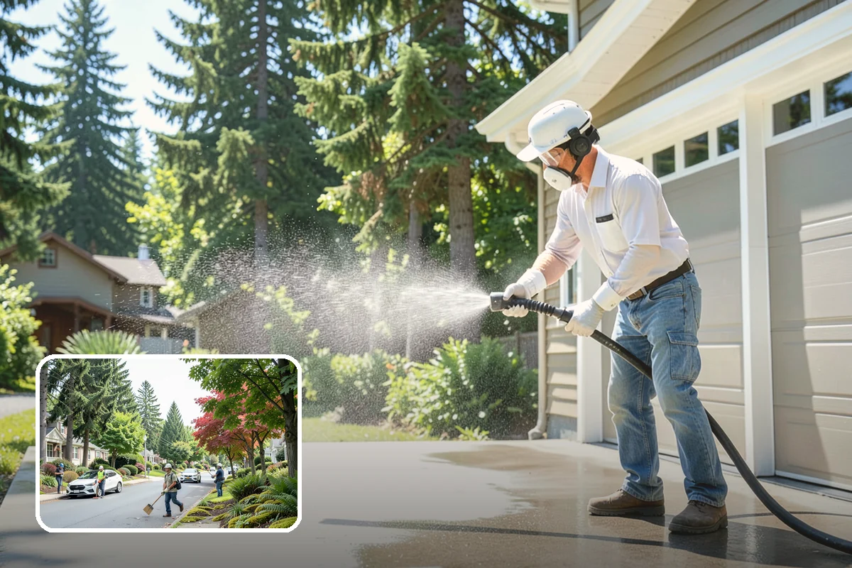 Hardwood Deck Cleaning in Beaux Arts Village, King County, WA - Restores rich hardwood color and depth