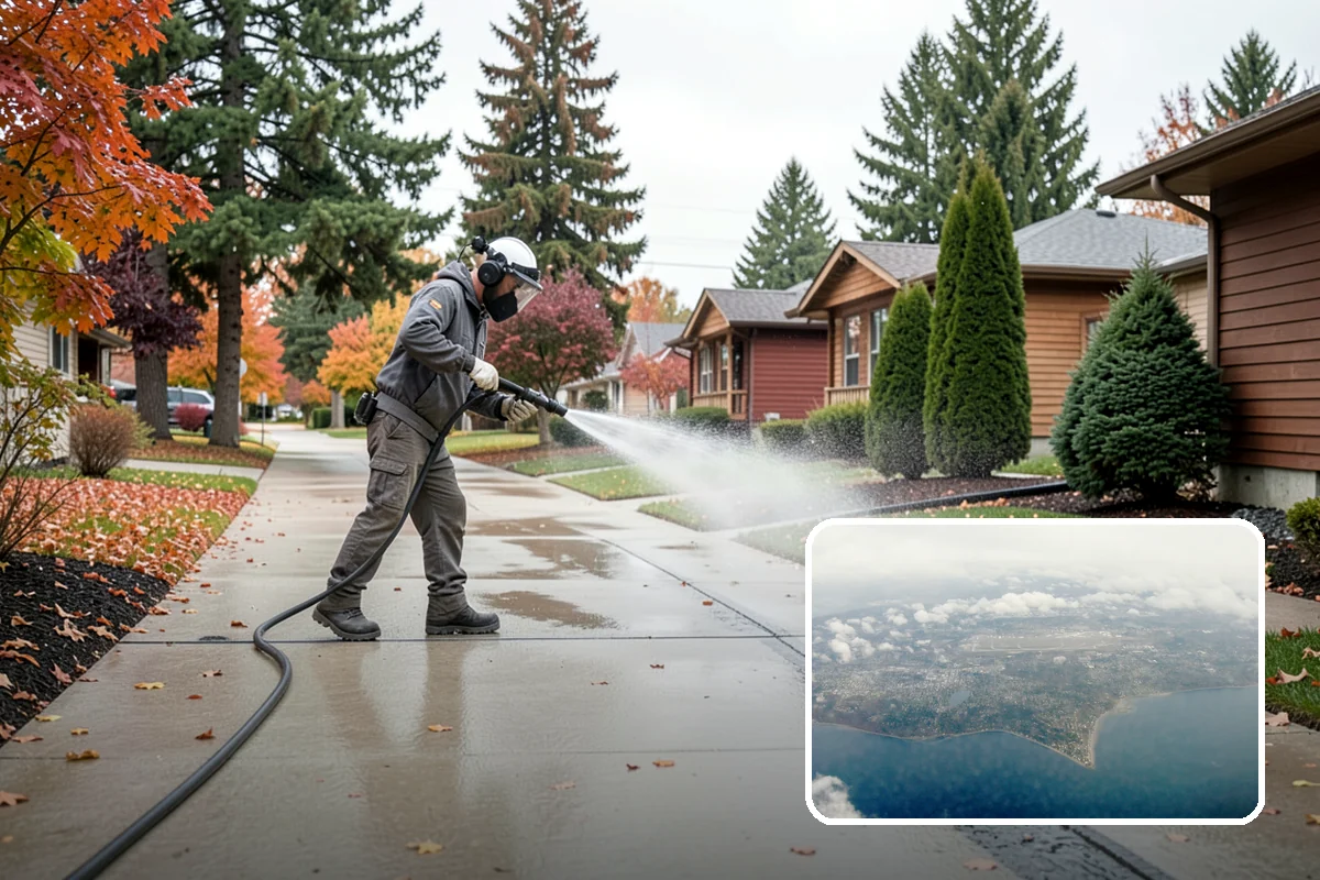 Hardwood Deck Cleaning in Burien, King County, WA - Restores rich hardwood color and depth