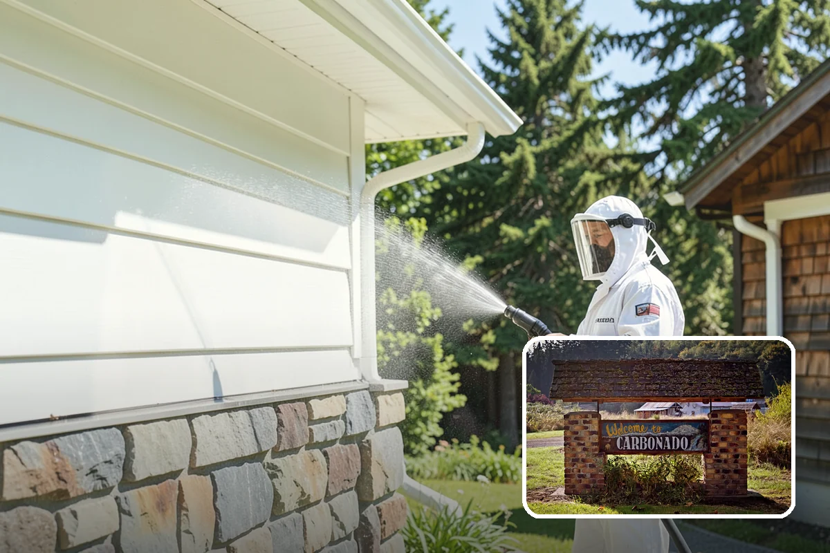 Hardwood Deck Cleaning in Carbonado, Pierce County, WA - Restores rich hardwood color and depth