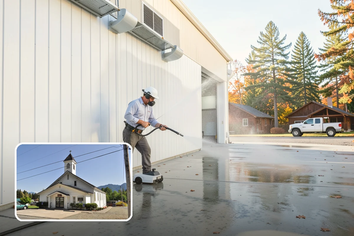 Hardwood Deck Cleaning in Concrete, Skagit County, WA - Restores rich hardwood color and depth