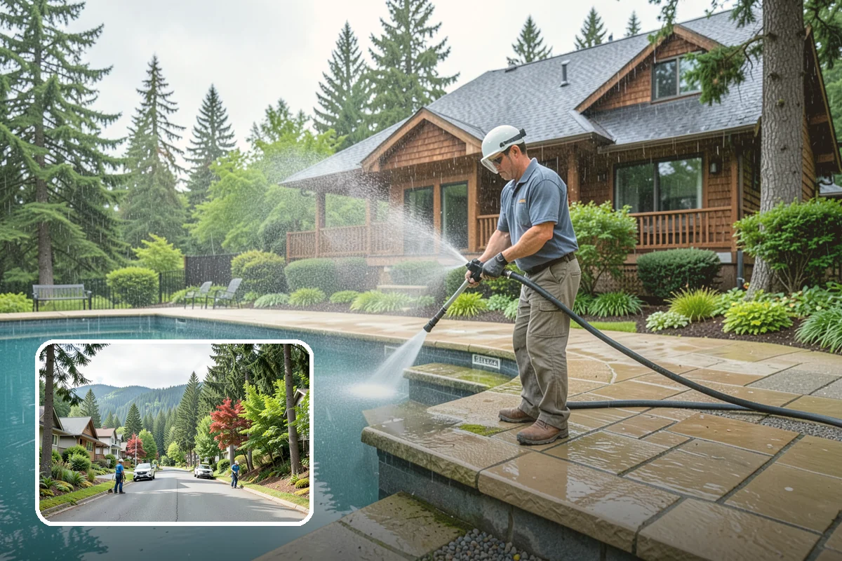 Hardwood Deck Cleaning in Darrington, Snohomish County, WA - Restores rich hardwood color and depth