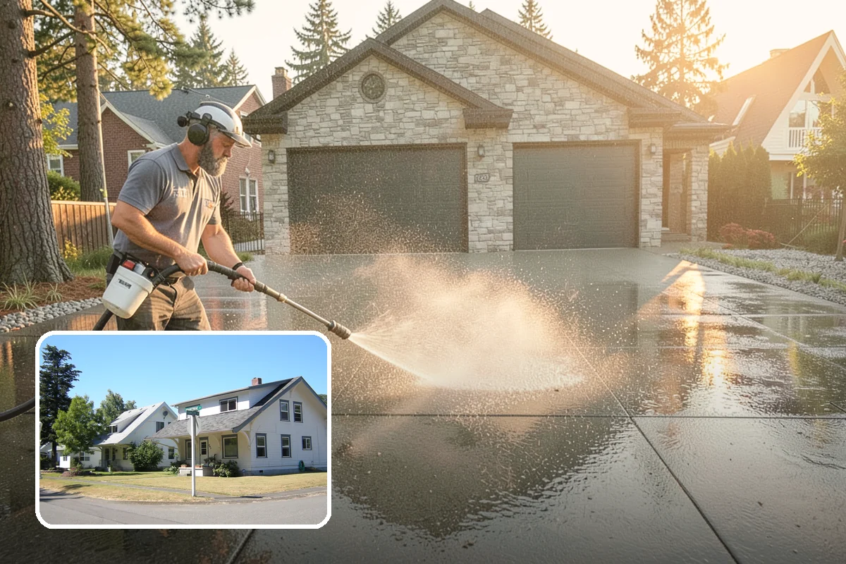 Hardwood Deck Cleaning in DuPont, Pierce County, WA - Restores rich hardwood color and depth