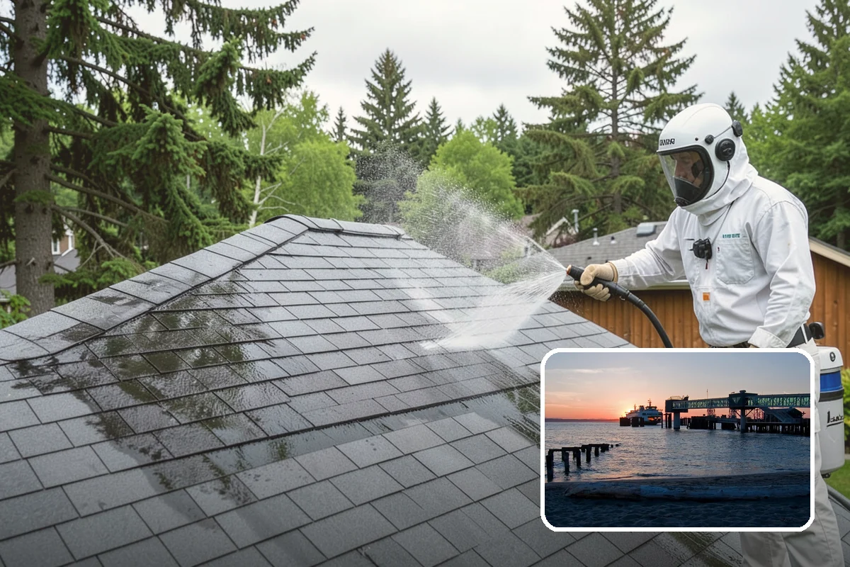 Hardwood Deck Cleaning in Edmonds, Snohomish County, WA - Restores rich hardwood color and depth