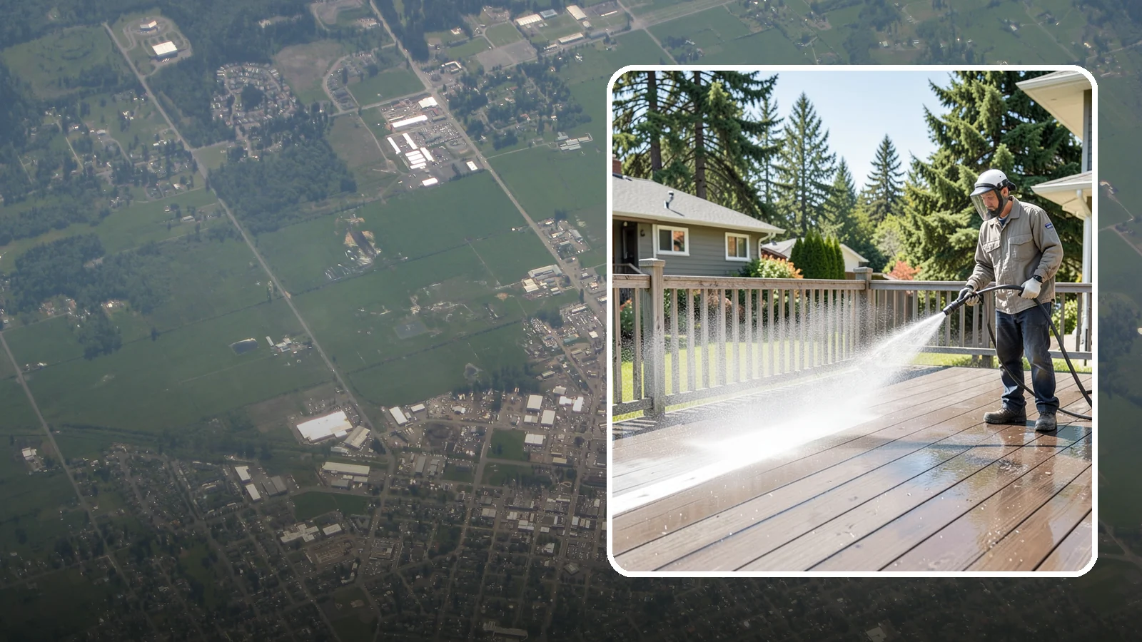 Hardwood Deck Cleaning in Enumclaw, King County, WA - Clean dense hardwood decks like ipe with methods that preserve the oil-rich, tight grain.