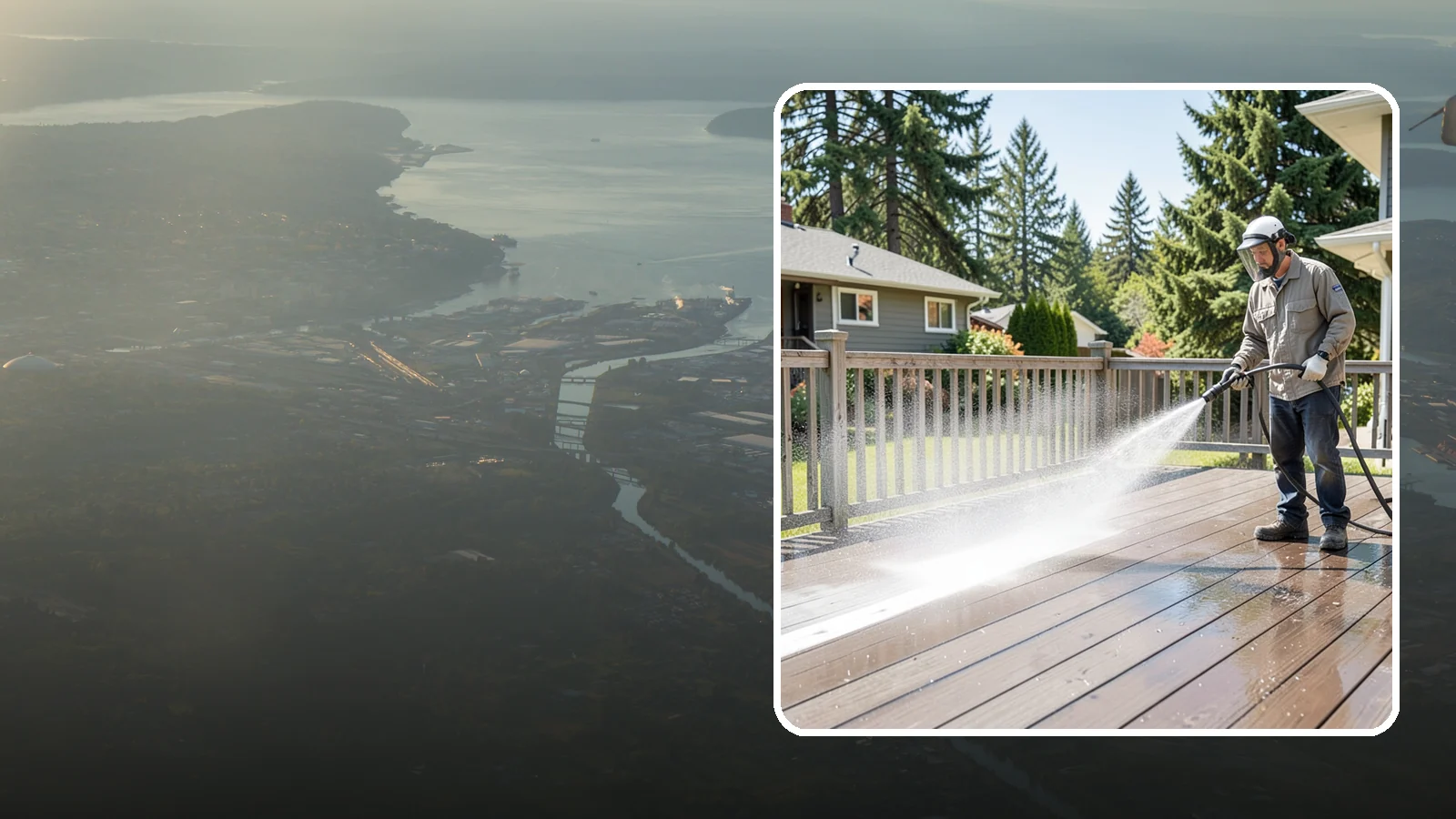 Hardwood Deck Cleaning in Fife, Pierce County, WA - Clean dense hardwood decks like ipe with methods that preserve the oil-rich, tight grain.