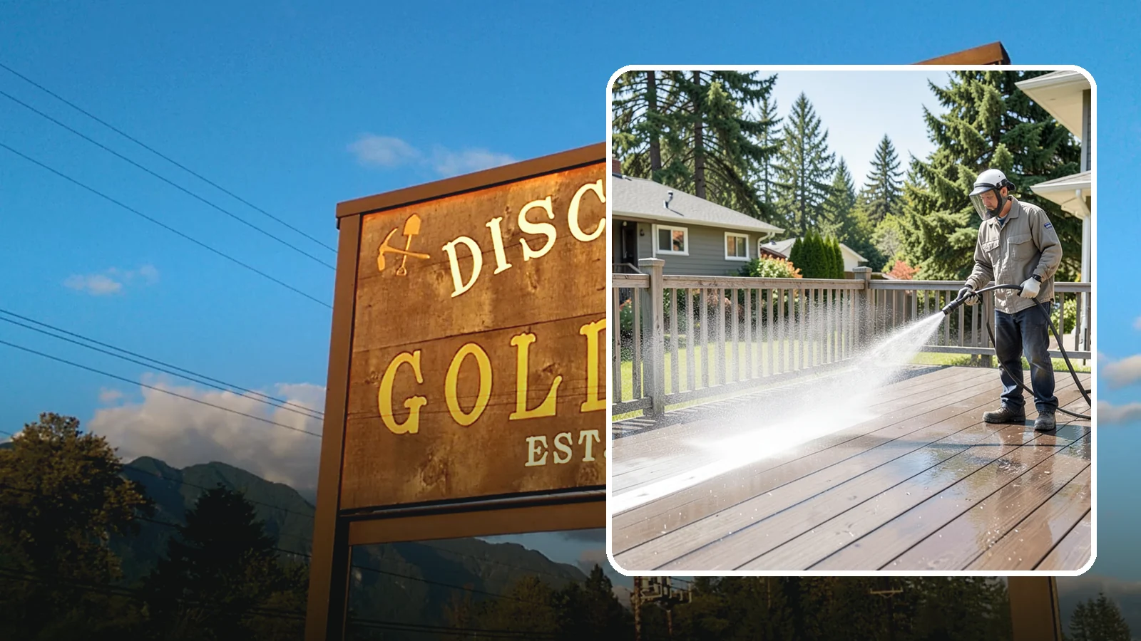 Hardwood Deck Cleaning in Gold Bar, Snohomish County, WA - Clean dense hardwood decks like ipe with methods that preserve the oil-rich, tight grain.