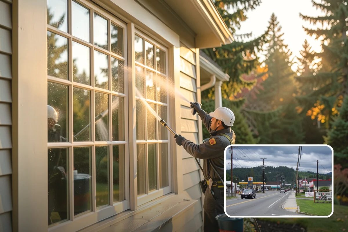 Hardwood Deck Cleaning in Granite Falls, Snohomish County, WA - Restores rich hardwood color and depth