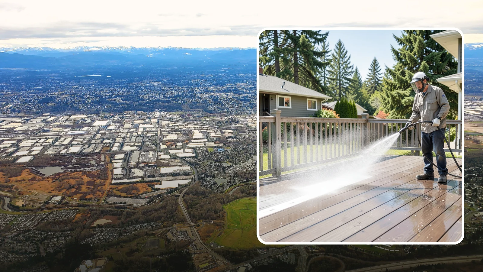Hardwood Deck Cleaning in Kent, King County, WA - Clean dense hardwood decks like ipe with methods that preserve the oil-rich, tight grain.