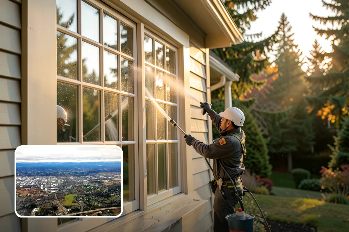 Hardwood Deck Cleaning in Kent, King County, WA - Restores rich hardwood color and depth