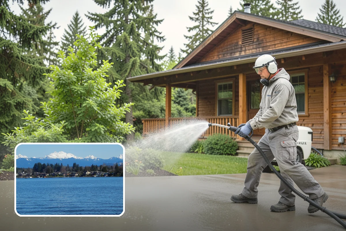 Hardwood Deck Cleaning in Lake Stevens, Snohomish County, WA - Restores rich hardwood color and depth