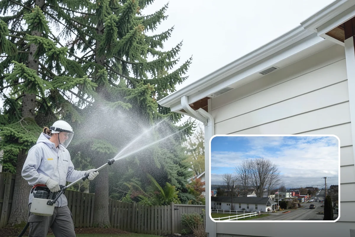 Hardwood Deck Cleaning in Langley, Island County, WA - Restores rich hardwood color and depth