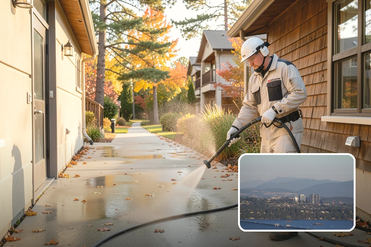 Hardwood Deck Cleaning in Medina, King County, WA - Restores rich hardwood color and depth