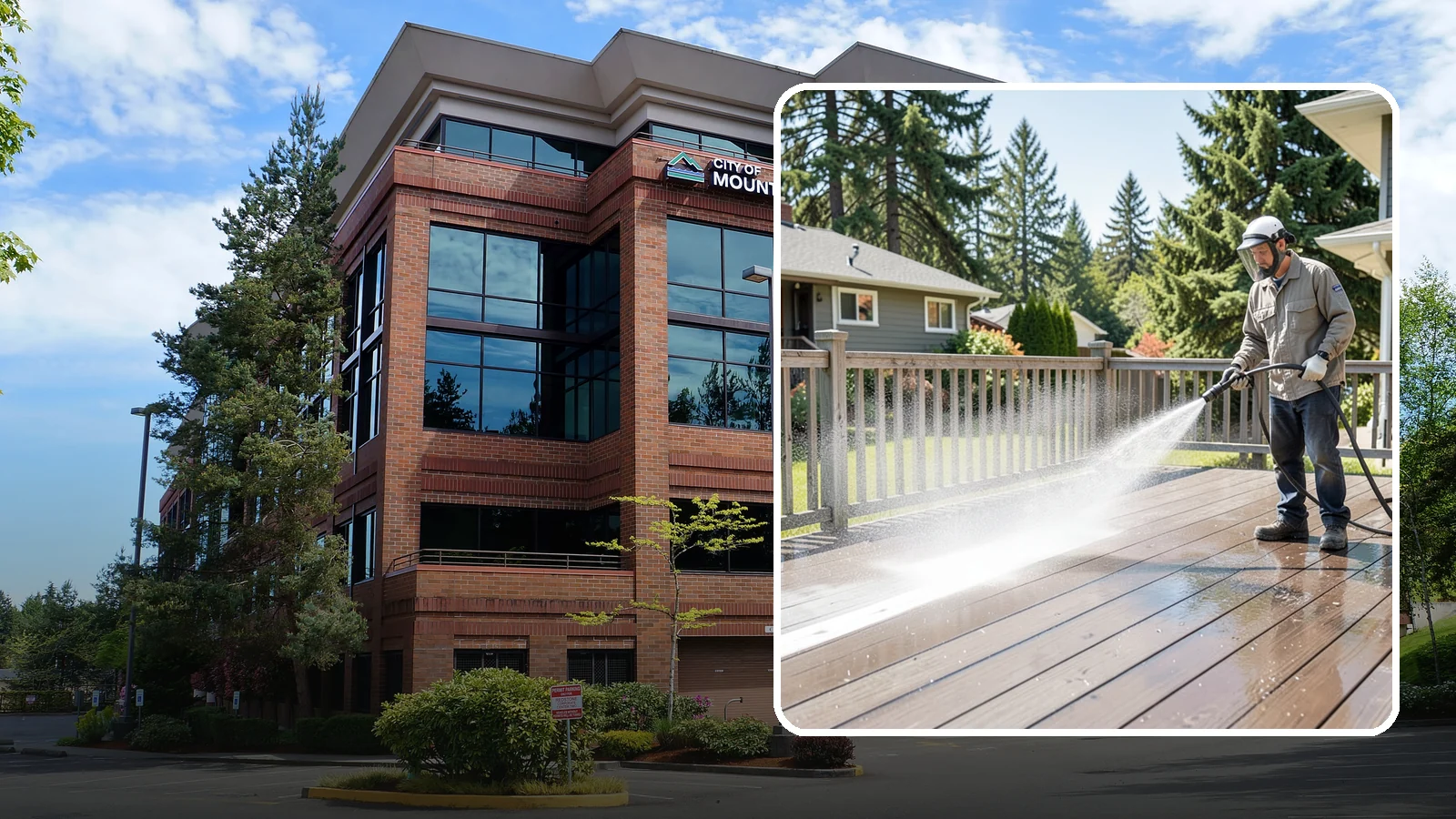 Hardwood Deck Cleaning in Mountlake Terrace, Snohomish County, WA - Clean dense hardwood decks like ipe with methods that preserve the oil-rich, tight grain.