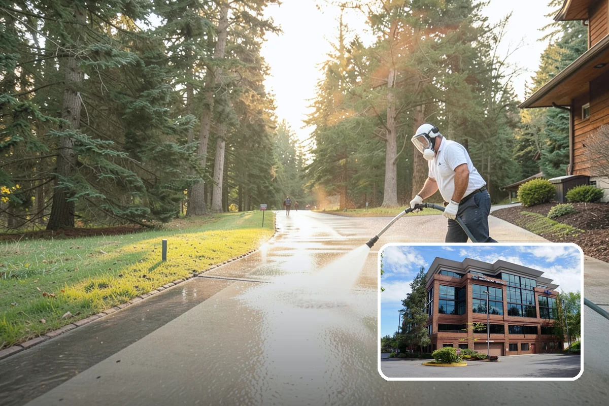 Hardwood Deck Cleaning in Mountlake Terrace, Snohomish County, WA - Restores rich hardwood color and depth