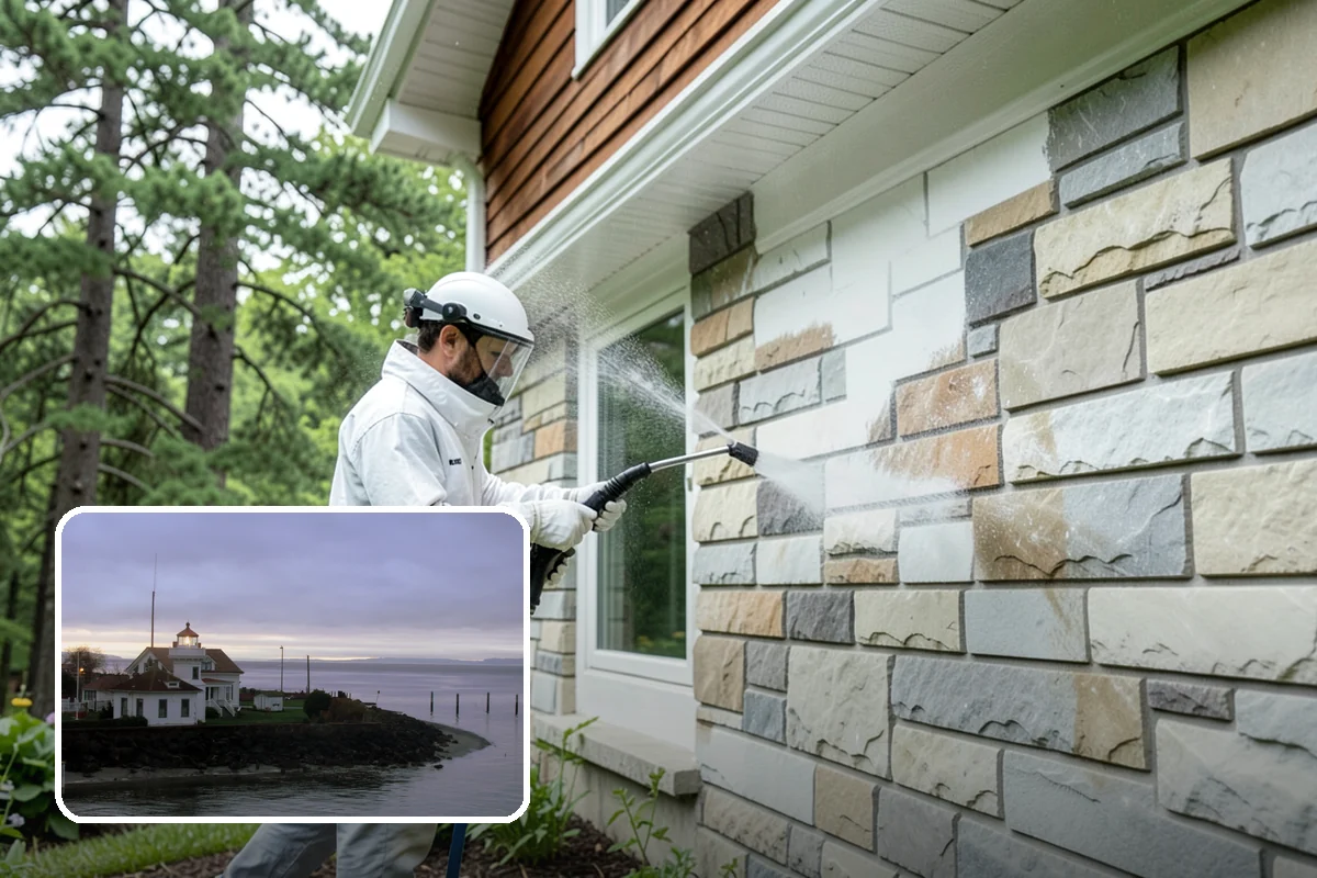 Hardwood Deck Cleaning in Mukilteo, Snohomish County, WA - Restores rich hardwood color and depth