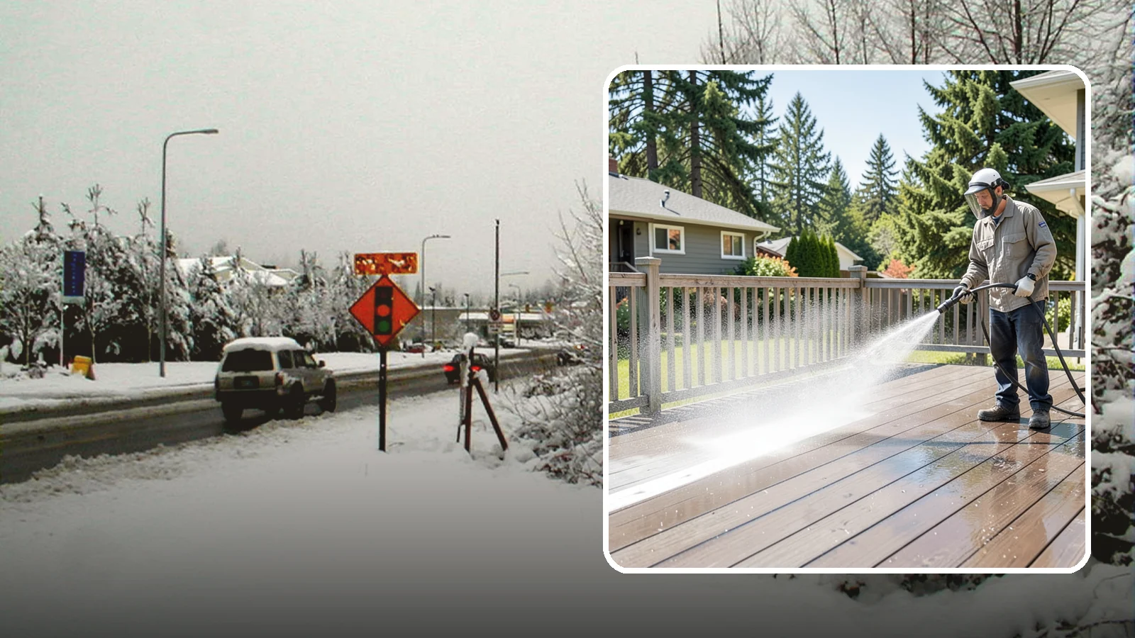 Hardwood Deck Cleaning in Newcastle, King County, WA - Clean dense hardwood decks like ipe with methods that preserve the oil-rich, tight grain.