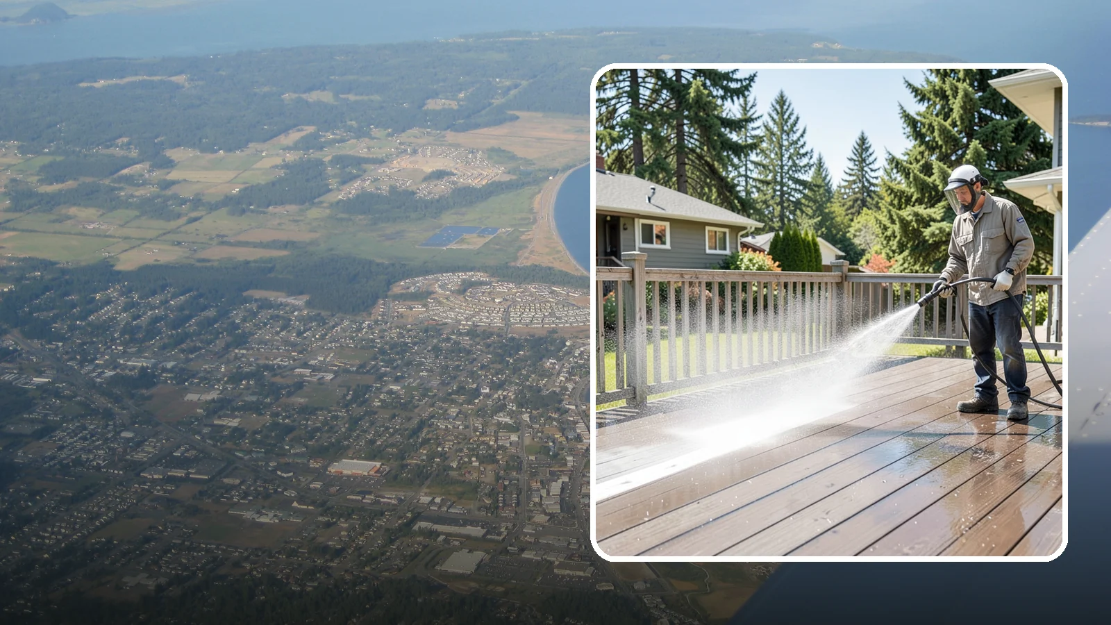 Hardwood Deck Cleaning in Oak Harbor, Island County, WA - Clean dense hardwood decks like ipe with methods that preserve the oil-rich, tight grain.
