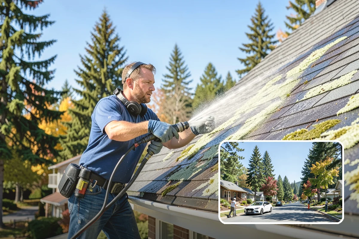 Hardwood Deck Cleaning in Orting, Pierce County, WA - Restores rich hardwood color and depth