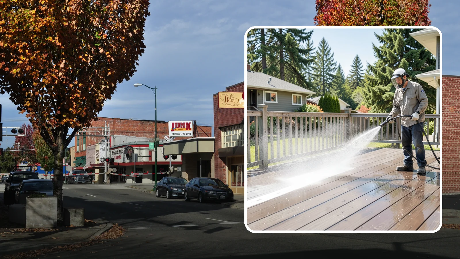Hardwood Deck Cleaning in Puyallup, Pierce County, WA - Clean dense hardwood decks like ipe with methods that preserve the oil-rich, tight grain.