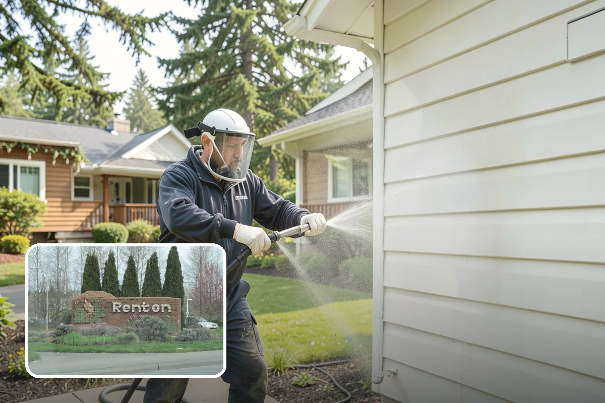 Hardwood Deck Cleaning in Renton, King County, WA - Restores rich hardwood color and depth