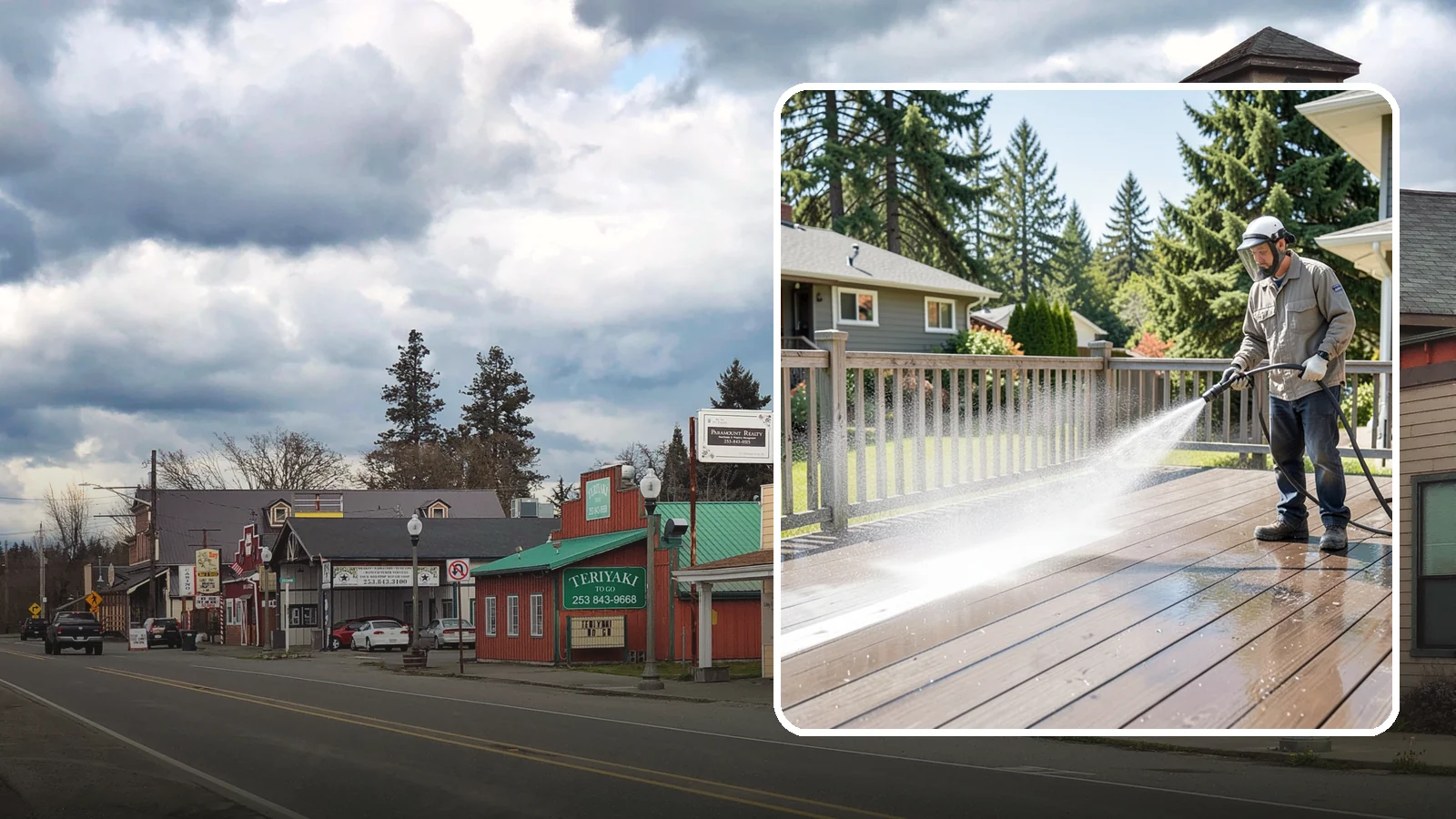 Hardwood Deck Cleaning in Roy, Pierce County, WA - Clean dense hardwood decks like ipe with methods that preserve the oil-rich, tight grain.