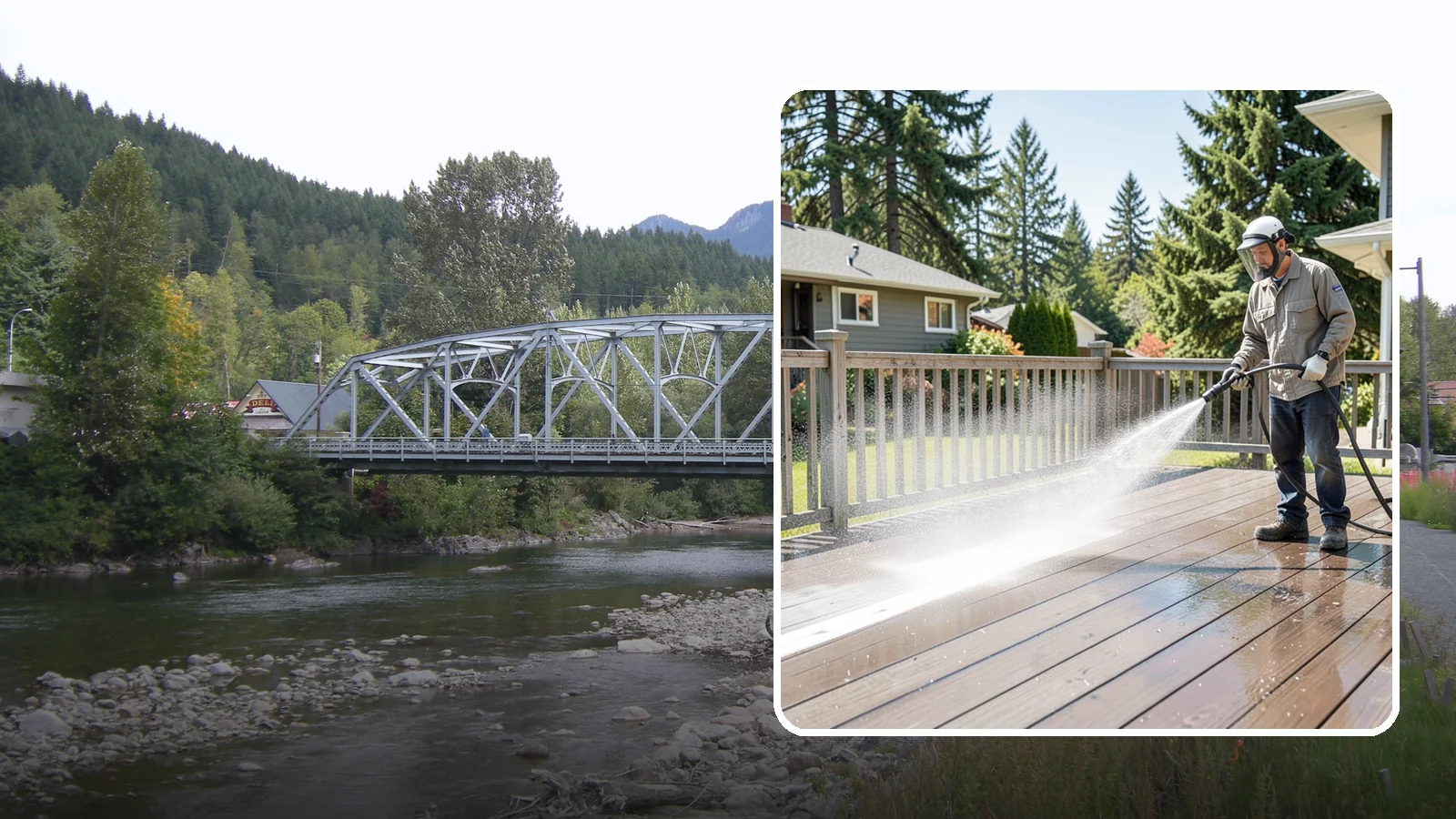 Hardwood Deck Cleaning in Skykomish, King County, WA - Clean dense hardwood decks like ipe with methods that preserve the oil-rich, tight grain.