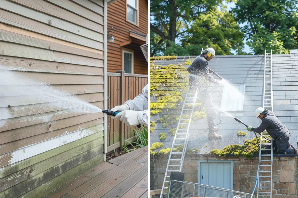 Hardwood Deck Cleaning in Skykomish, King County, WA - Clear the deck and test a small area