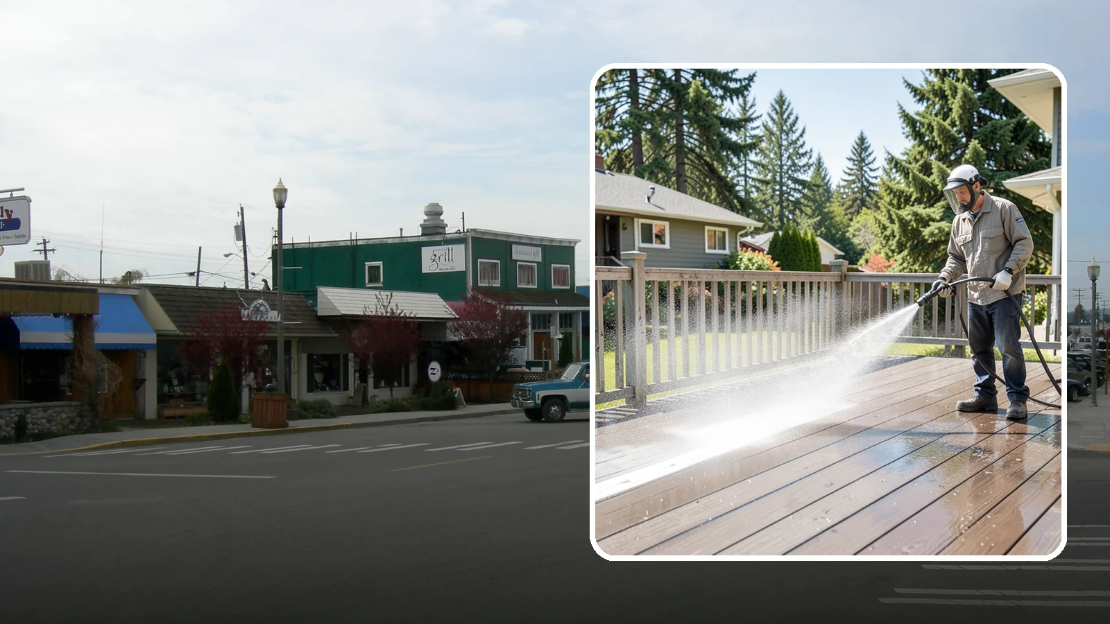 Hardwood Deck Cleaning in Stanwood, Snohomish County, WA - Clean dense hardwood decks like ipe with methods that preserve the oil-rich, tight grain.