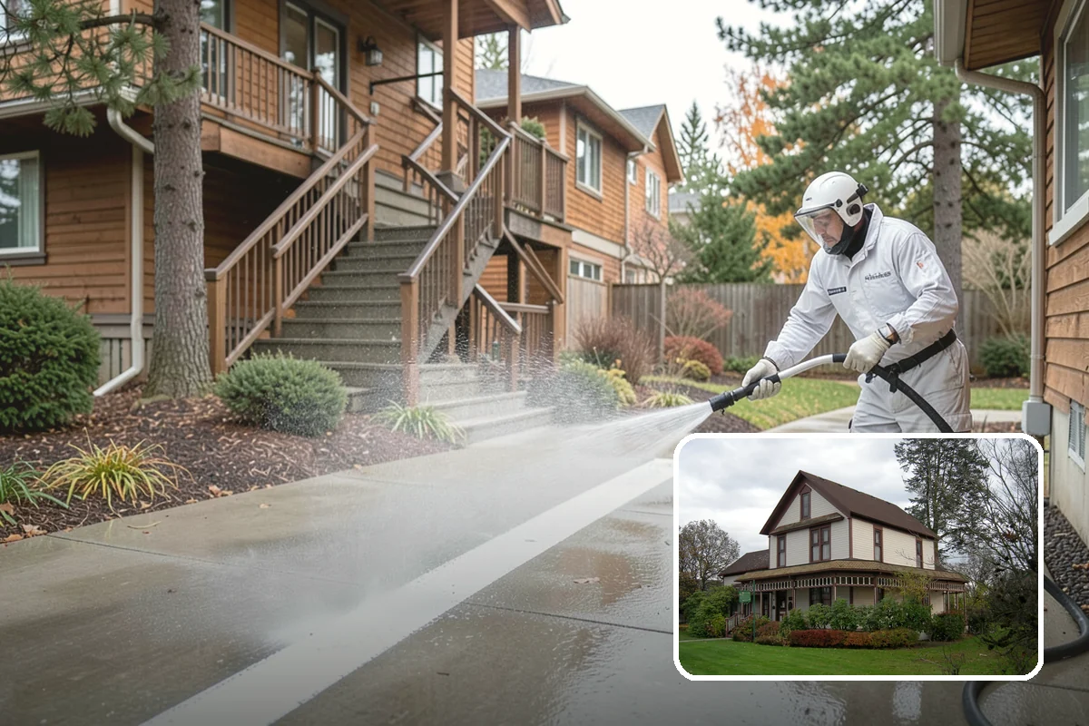 Hardwood Deck Cleaning in Sumner, Pierce County, WA - Restores rich hardwood color and depth