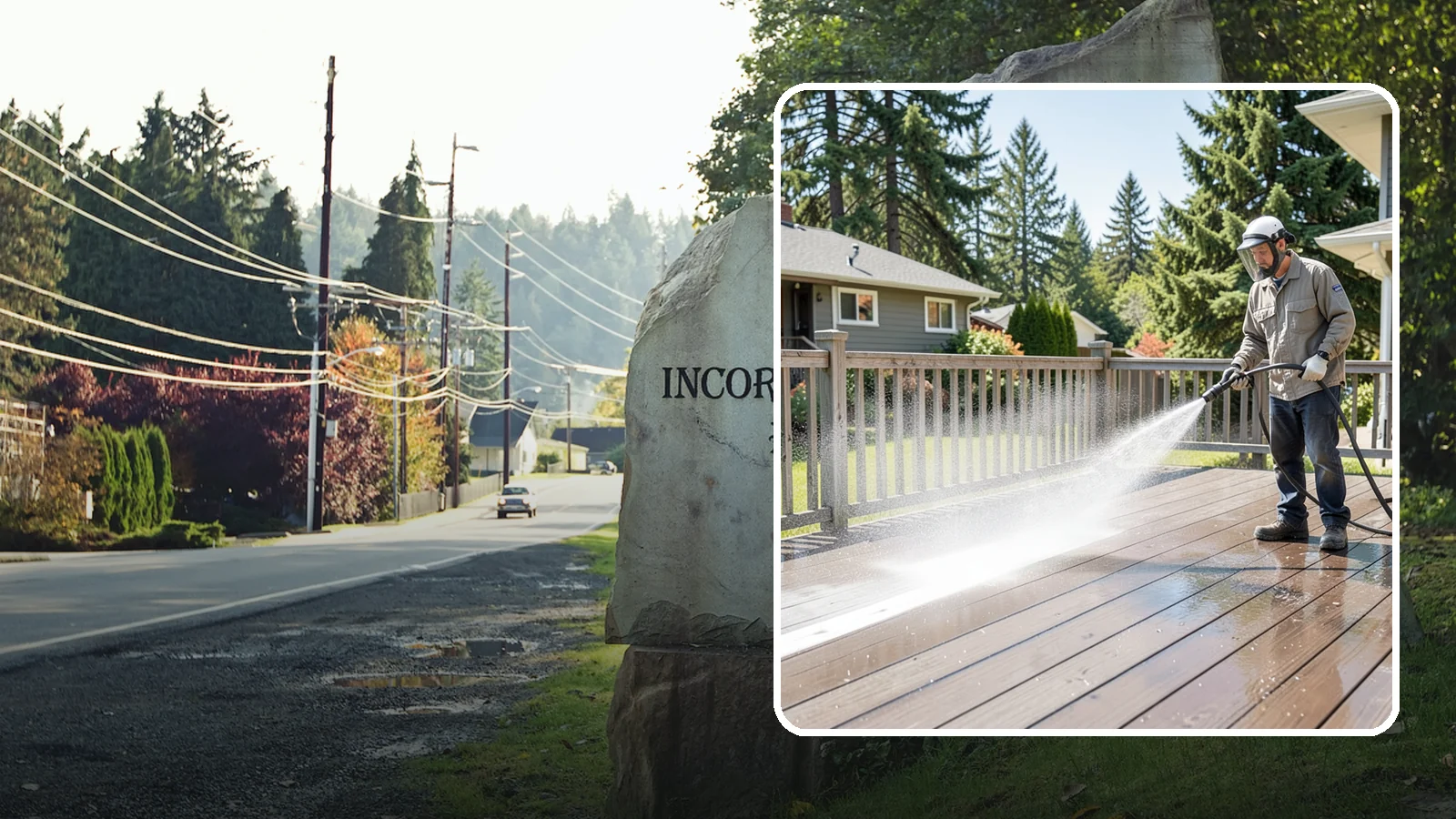 Hardwood Deck Cleaning in Wilkeson, Pierce County, WA - Clean dense hardwood decks like ipe with methods that preserve the oil-rich, tight grain.
