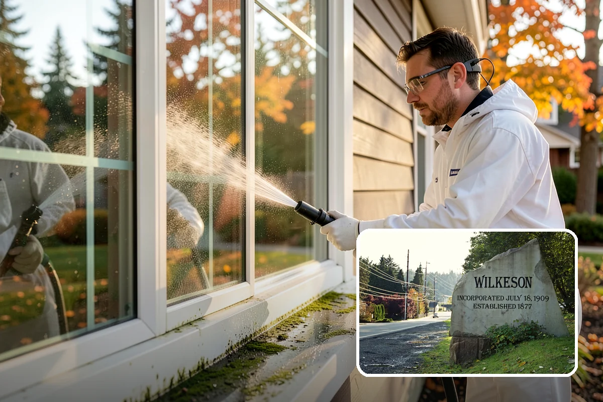 Hardwood Deck Cleaning in Wilkeson, Pierce County, WA - Restores rich hardwood color and depth
