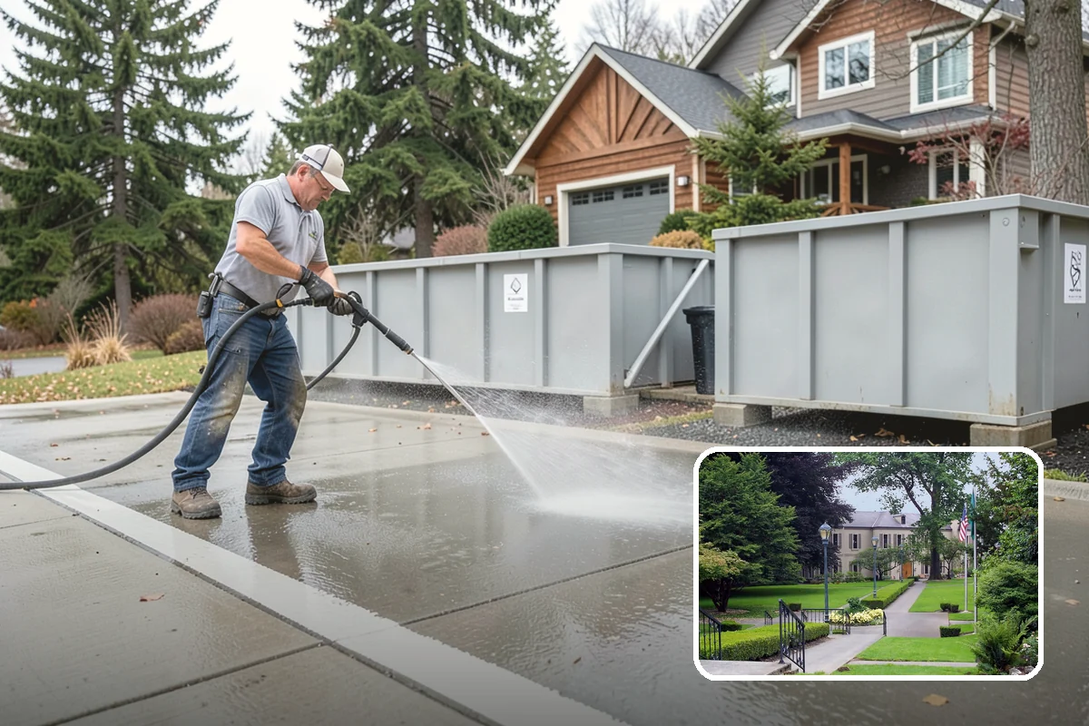 Hardwood Deck Cleaning in Woodinville, King County, WA - Restores rich hardwood color and depth