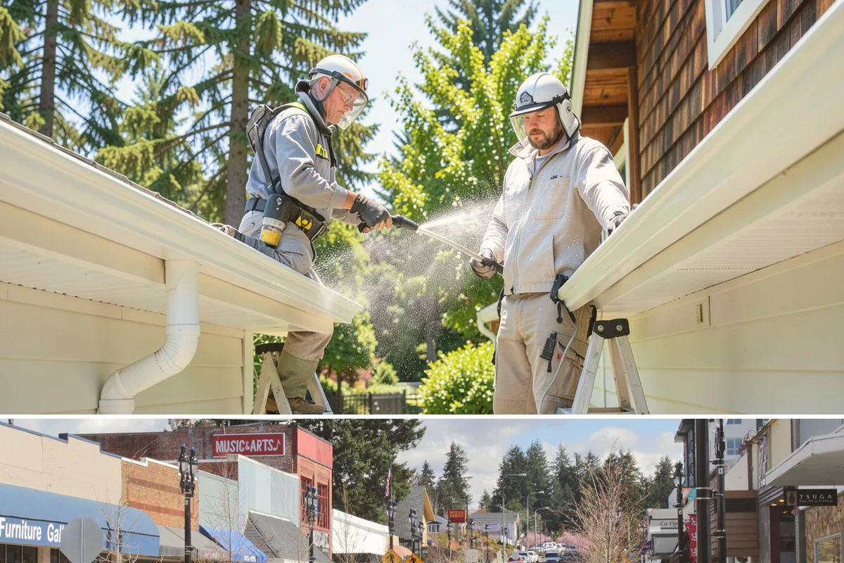 Heavy Equipment Cleaning in Bothell, King County, WA - Heavy equipment benefits from cleaning after every muddy project, especially through Washington's wet fall and winter seasons.