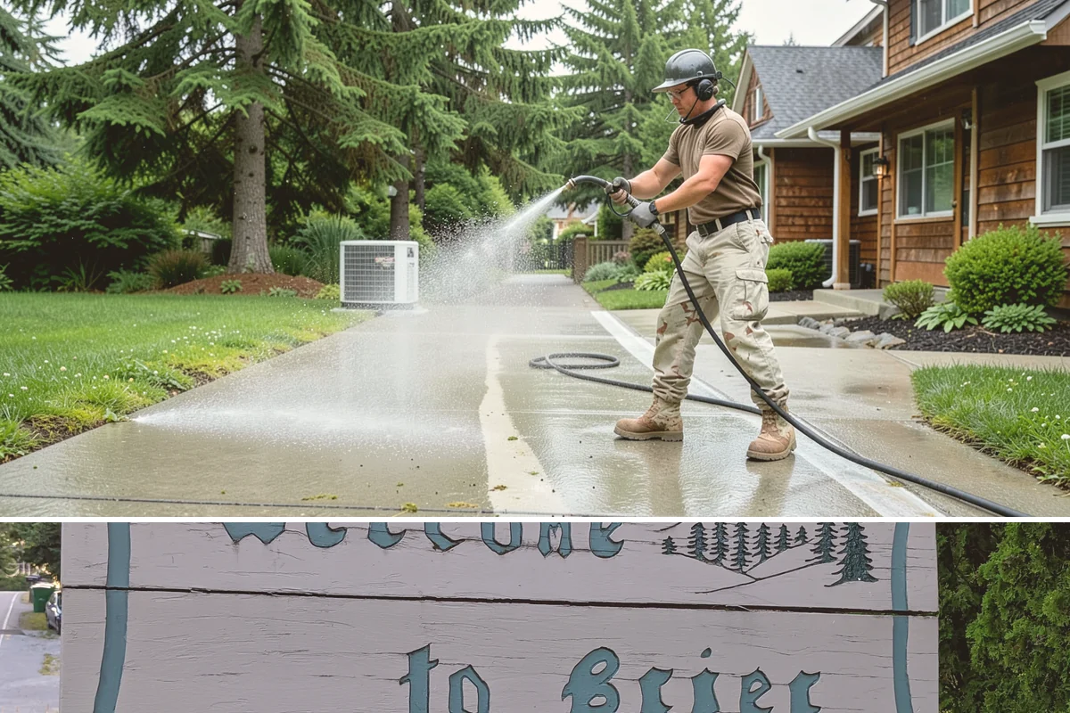 Heavy Equipment Cleaning in Brier, Snohomish County, WA - Heavy equipment benefits from cleaning after every muddy project, especially through Washington's wet fall and winter seasons.