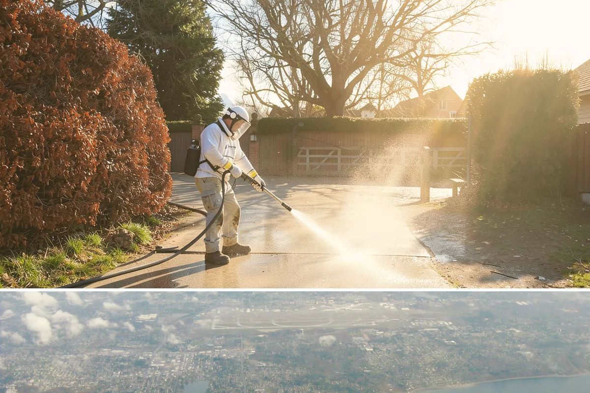 Heavy Equipment Cleaning in Burien, King County, WA - Heavy equipment benefits from cleaning after every muddy project, especially through Washington's wet fall and winter seasons.