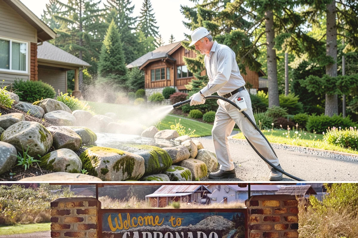 Heavy Equipment Cleaning in Carbonado, Pierce County, WA - Heavy equipment benefits from cleaning after every muddy project, especially through Washington's wet fall and winter seasons.