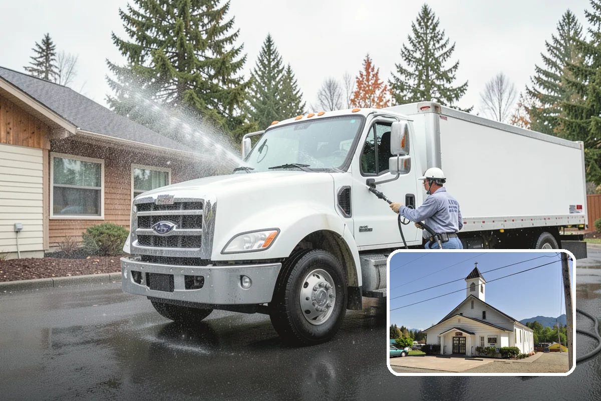 Heavy Equipment Cleaning in Concrete, Skagit County, WA - Reveals leaks and wear during inspection