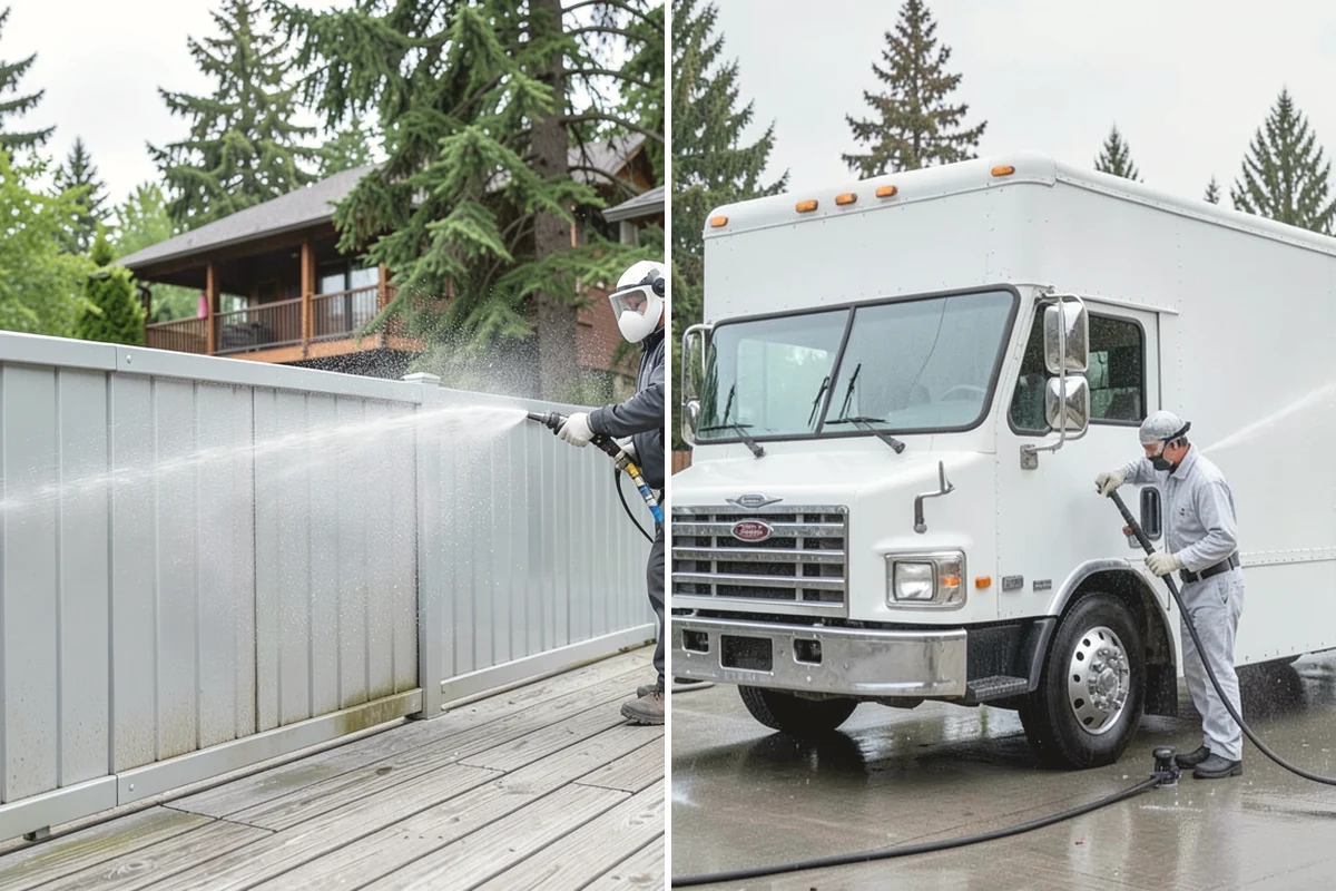 Heavy Equipment Cleaning in Duvall, King County, WA - Stage equipment over a contained wash area