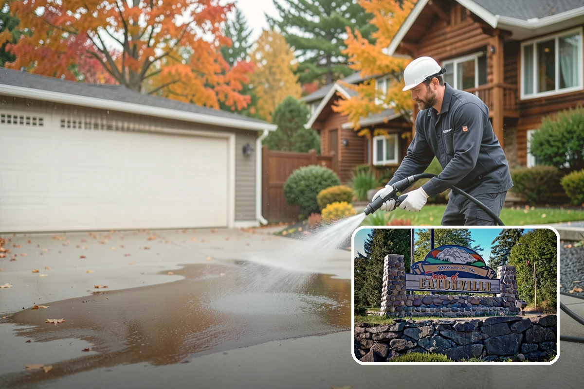 Heavy Equipment Cleaning in Eatonville, Pierce County, WA - Reveals leaks and wear during inspection