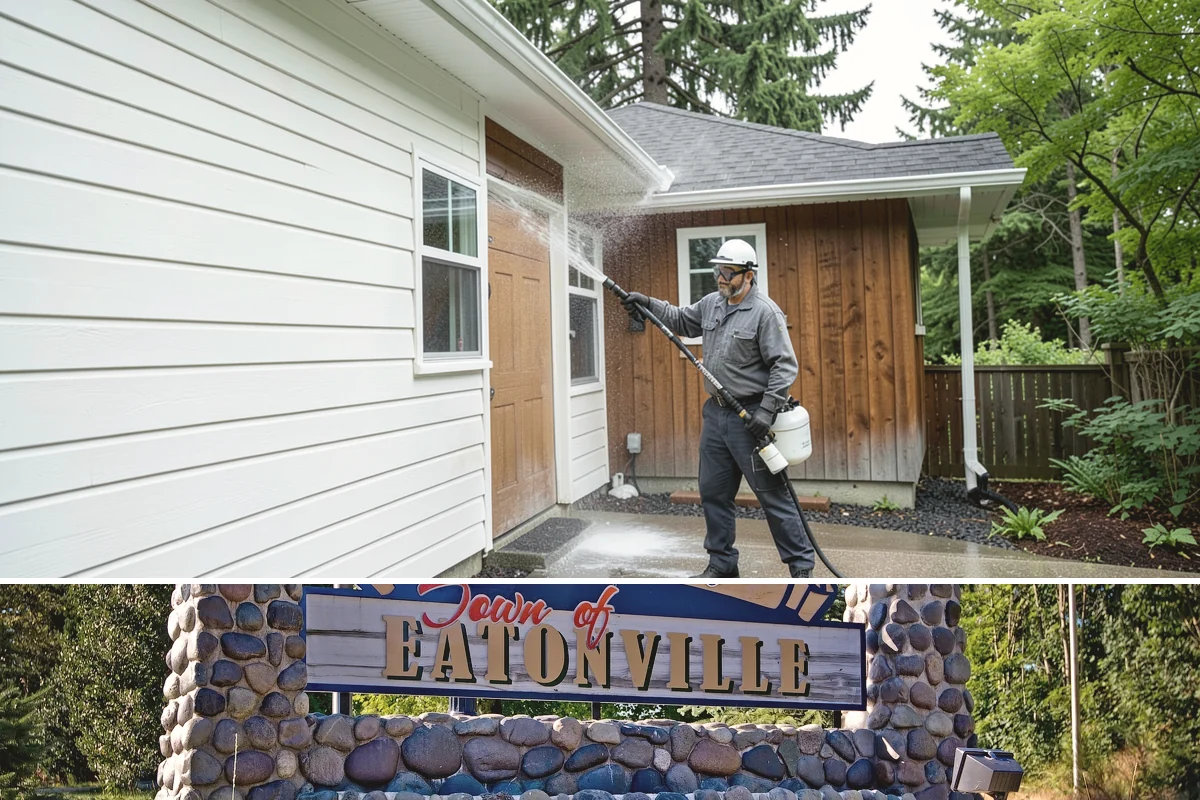 Heavy Equipment Cleaning in Eatonville, Pierce County, WA - Heavy equipment benefits from cleaning after every muddy project, especially through Washington's wet fall and winter seasons.