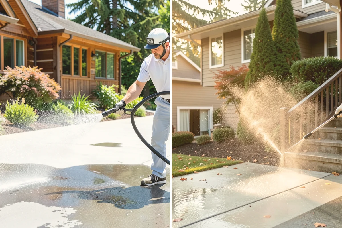 Heavy Equipment Cleaning in Edmonds, Snohomish County, WA - Stage equipment over a contained wash area