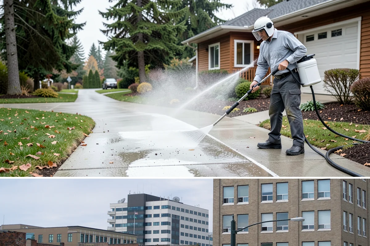 Heavy Equipment Cleaning in Everett, Snohomish County, WA - Heavy equipment benefits from cleaning after every muddy project, especially through Washington's wet fall and winter seasons.