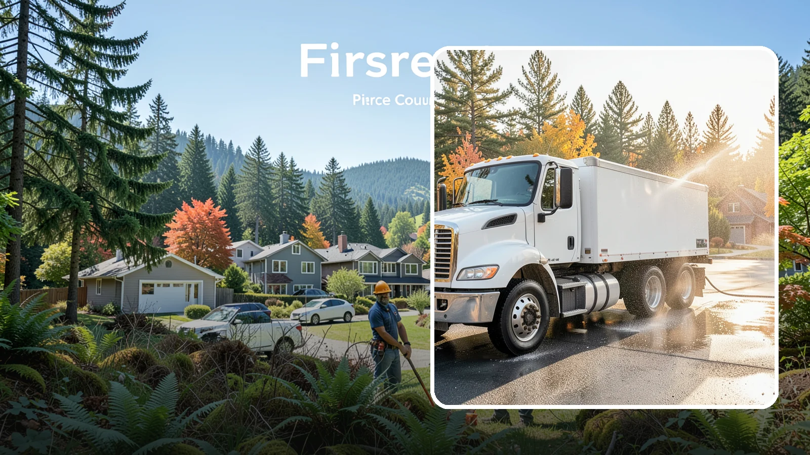 Heavy Equipment Cleaning in Fircrest, Pierce County, WA - We wash heavy equipment and machinery at Washington job sites and yards to clear caked mud, grease, and grime.