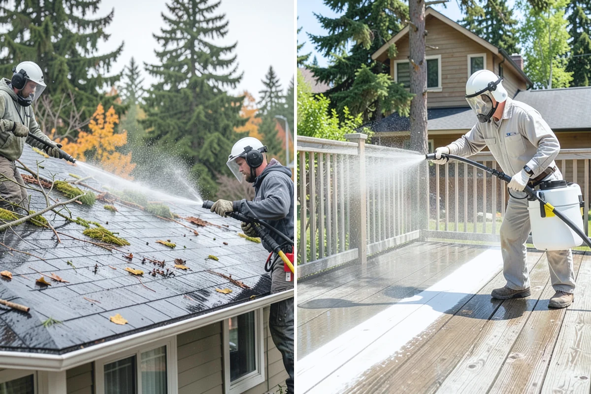 Heavy Equipment Cleaning in Granite Falls, Snohomish County, WA - Stage equipment over a contained wash area