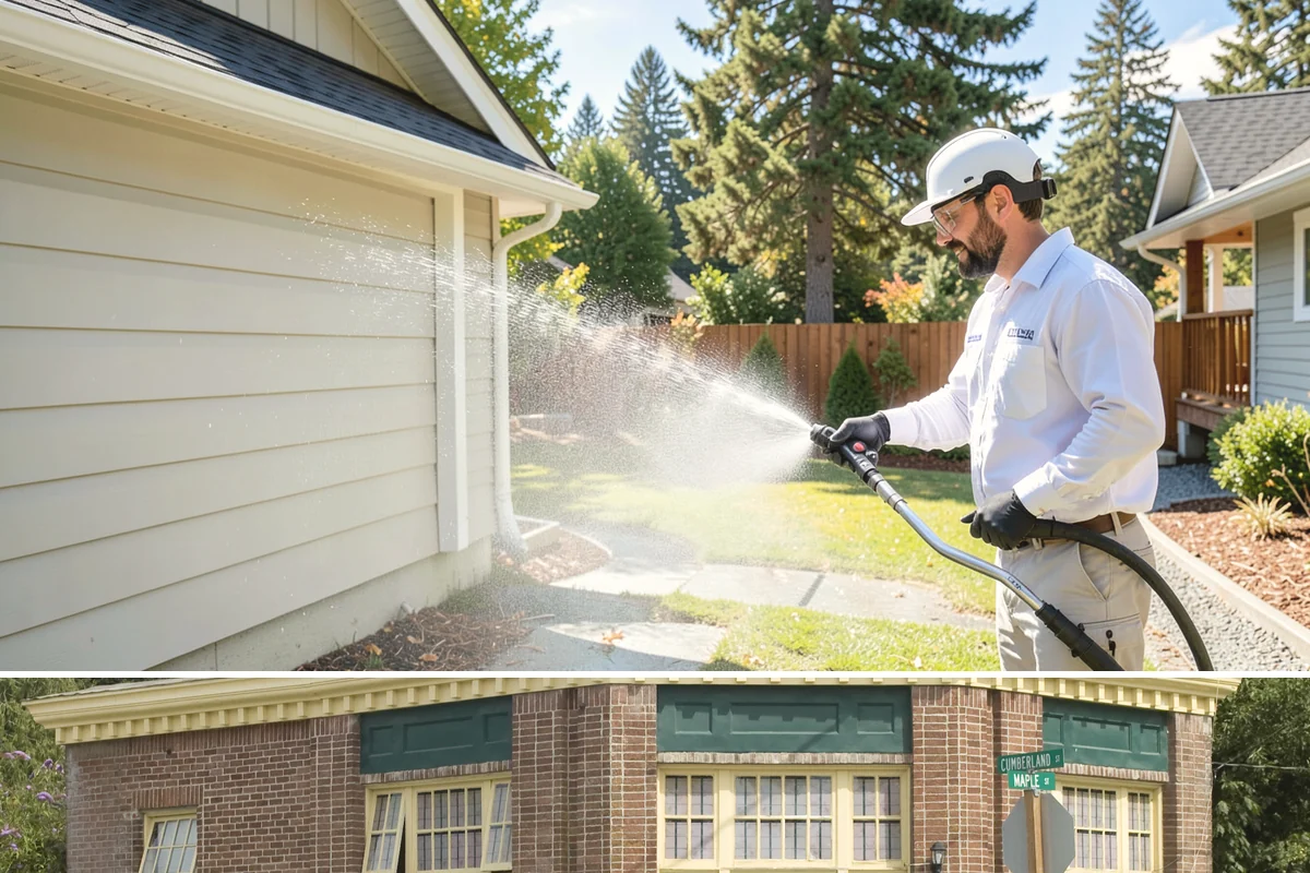 Heavy Equipment Cleaning in Hamilton, Skagit County, WA - Heavy equipment benefits from cleaning after every muddy project, especially through Washington's wet fall and winter seasons.