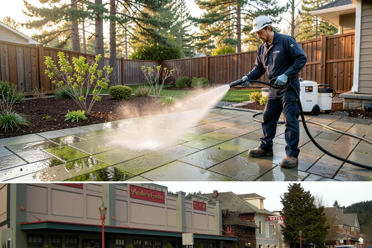 Heavy Equipment Cleaning in Issaquah, King County, WA - Heavy equipment benefits from cleaning after every muddy project, especially through Washington's wet fall and winter seasons.