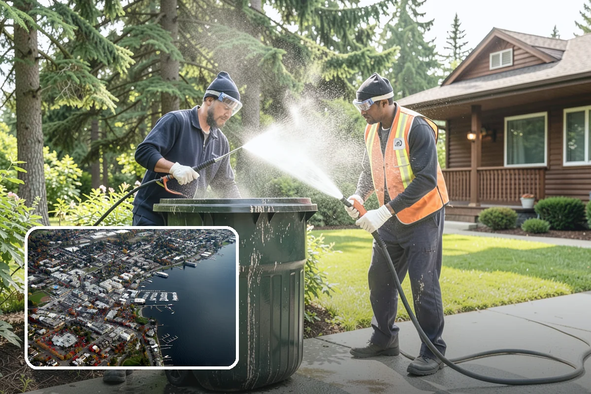 Heavy Equipment Cleaning in Kirkland, King County, WA - Reveals leaks and wear during inspection