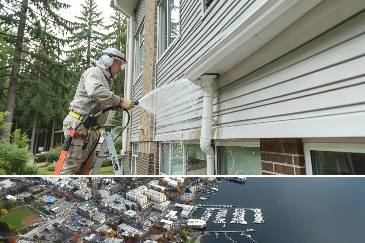 Heavy Equipment Cleaning in Kirkland, King County, WA - Heavy equipment benefits from cleaning after every muddy project, especially through Washington's wet fall and winter seasons.