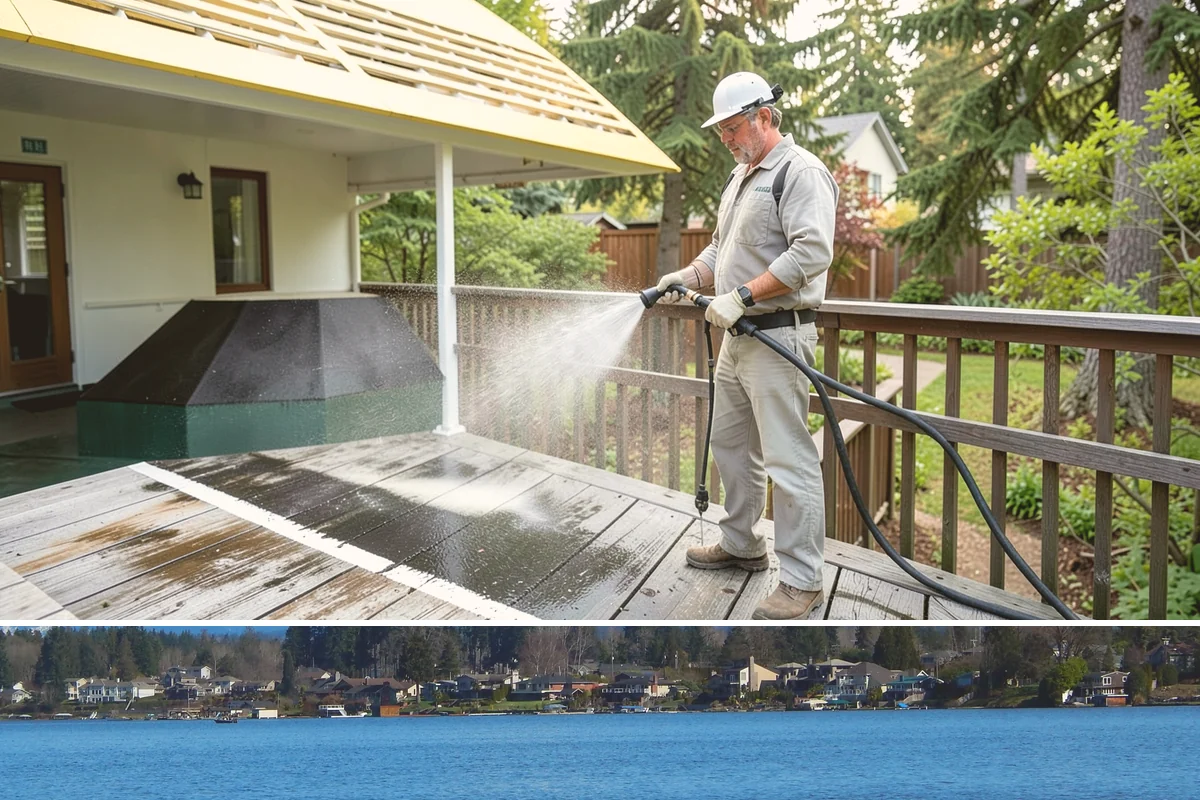 Heavy Equipment Cleaning in Lake Stevens, Snohomish County, WA - Heavy equipment benefits from cleaning after every muddy project, especially through Washington's wet fall and winter seasons.